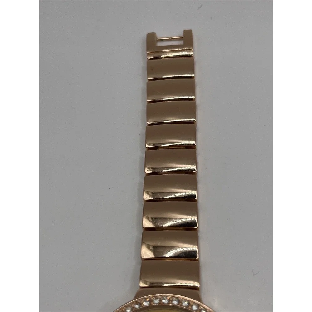 Time and Tru Women's Rose‎ Gold Quartz Watch 34mm Case- New Battery